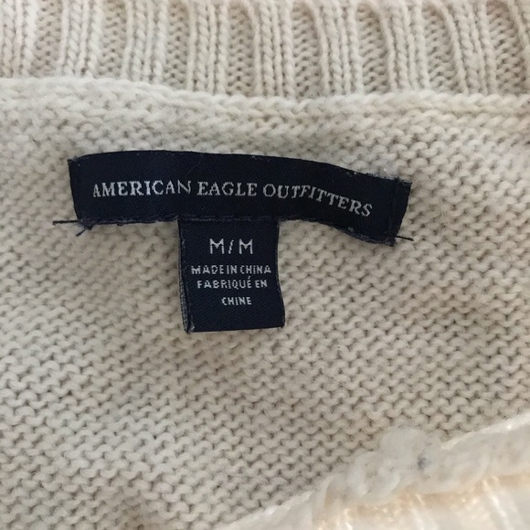 American eagle outfitters sweater abstract multicolor wool blend size M - Picture 11 of 13